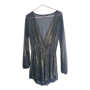 AUDREY 3 + 1 bronze shimmery jumper